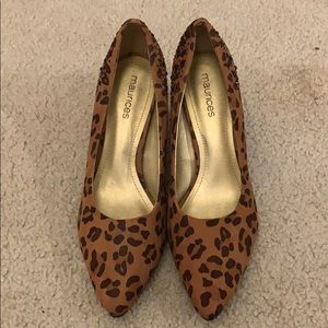 Maurices Leopard Print Heels